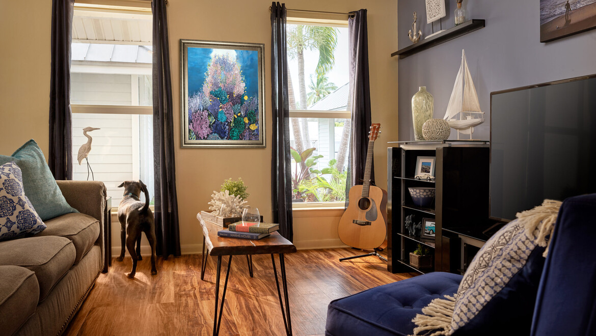 CGI Interior A dog Retouch