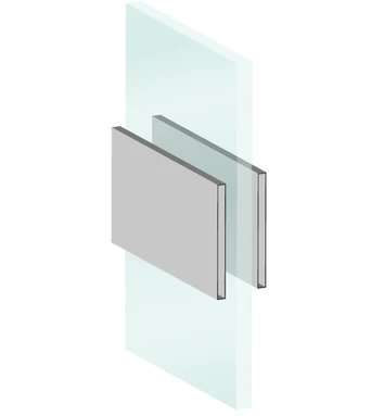 1" Raised Flat