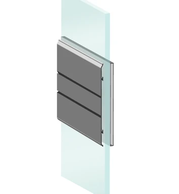 3.5" Raised Square - Flat Applied (Exterior-Interior)