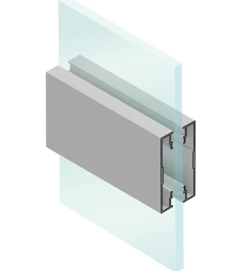 3.5" Raised Square Double Applied