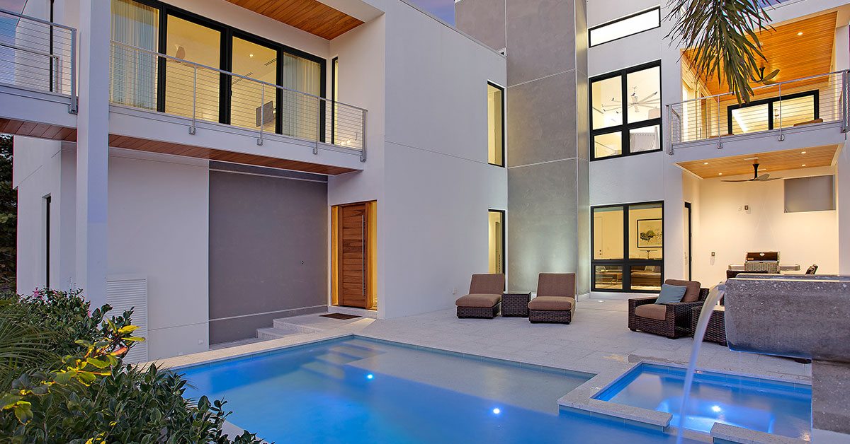 Black-Windows-White-Black-After Window Frames - Windows and Glass - Types of glass for windows