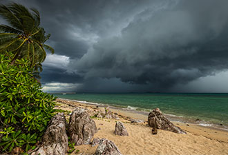 hurricane beach