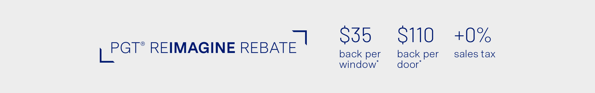 PGT Windows Rebate Deal